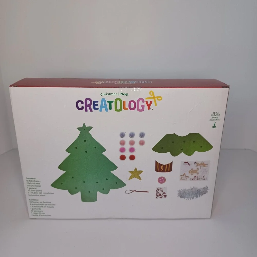Creatology Felt Tree Decorating Kit Christmas Crafts Kids Ages 4+ NEW‎